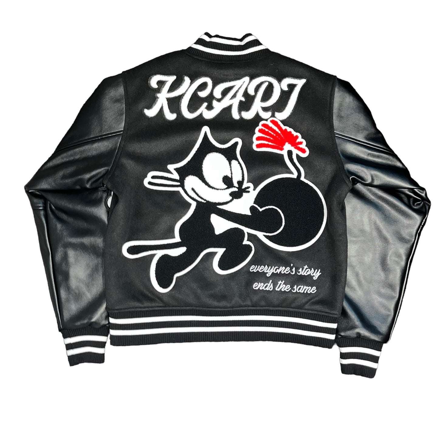 KCARI Felix The Cat Varsity Jacket